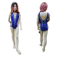 Купальник для худож. Гимнастики р.30 рост 122-128 артикул 10467 фиолетовый